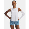 Under Armour Dámske tielko UA Launch Elite Tank-WHT Biela XS