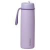 Nerezová termolahev s brčkem b.box 690 ml Lilac Love