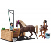 Schleich 42104 Umývací kút klubový s príslušenstvom, 24,5 x 19 x 6,6 cm