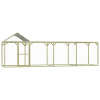 Klietka pre sliepky 6x1,5x2 m, impregnovaná borovica-ForU-278402