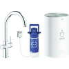 Kuchynská batéria s filtračnou funkciou a ohrievačom GROHE GROHE Red chrómová 30083001
