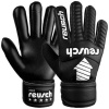 Reusch Legacy Arrow Solid Jr 5372504 7700 goalkeeper gloves (199233) Black/Green 4,5