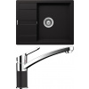 Set Schock S17-5 (dřez Manhattan D-100 Nero + baterie SC-90 Nero)