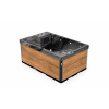 Lovia vírivá vaňa pre 2 osoby 200x130x82 L303 Opláštění: Canyon Teak, Barva akrylátu: Odyssey