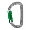 Asymetrická karabína Petzl Am´D šedá pin lock