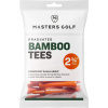 Masters Golf Bamboo Graduated Tees 2 3/4 Bag 20 ks oranžová