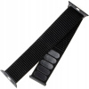 FIXED Nylon Strap na Apple Watch 38 mm/40 mm čierny FIXNST-436-BK