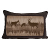 WildZone polštář velký siluety vysoké zvěře 70x50cm