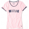 MUSTANG Dámske ružové tričko s podtlačou Lorena S