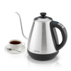 Klarstein Garcon, rýchlovarná kanvica, 1 l, 2000 W, funkcia udržania tepla, husí krk, nehrdzavejúca oceľ (TKV2-Garcon)