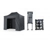 Nožnicový párty stan 2x3 m TENTino SMALL HEXAGON Farba opláštenia: 17A - ANTRACIT
