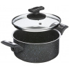 Rendlík Kolimax Rendlík s pokrievkou BLACK GRANITEC 18cm, 2l (150431)