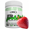 Proteínový doplnok, vegánsky proteín Real Pharm prášok 600 g, príchuť jahoda