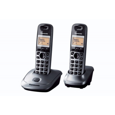 Panasonic KX-TG2512 Telefon Telefon DECT Šedé ID volajícího