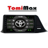 TomiMax Toyota C-HR Android 14 autorádio s WIFI, GPS, USB, BT HW výbava: 4 Core 2GB+32GB LOW