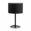 Čierna nočná lampa 60W ROLLO