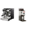 Rocket Espresso Appartamento TCA, black/black + Lelit William PL72