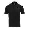 Slazenger Check Golf Polo Mens Black 4XL