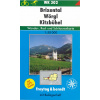WK302 Brixental, Wörgl, Kitzbühel 1:50t turistická mapa FB