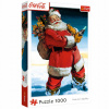 Puzzle Trefl 1000 dielikov Puzzle Coca-Cola 1000 dielikov Mikuláš na snehu