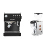Ascaso Steel DUO, Black + Rocket Espresso FAUSTINO 3.1, copper