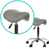 BrofaSharp Kadernícky taburet - sedlo BD-9909 sivé