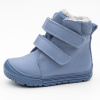 Detské kožené zateplené topánky Protetika modré
