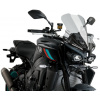 Plexi PUIG 21362H TOURING čierne na motorku YAMAHA MT-10 2022