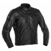 Moto bunda RICHA RETRO RACING 3 čierna kožená - Veľkosť 58