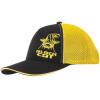 BLACK CAT - Šiltovka Black and Yellow Trucker Cap (BLACK CAT - Šiltovka Black and Yellow Trucker Cap)