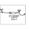 Stredný tlmič výfuku MTS 01.50497