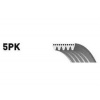 SNR klinový remeň 1094 mm pre FORD MONDEO IV Turnier (BA7) CA5PK1094