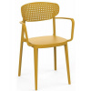 Rojaplast 541205 Křeslo AIRE ARMCHAIR - hořčicově žlutá