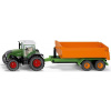 SIKU Farmer - traktor Fendt s vyklápacím prívesom, 1:50