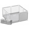 Ohrádka pre deti 130x130 Tuli Comfort Farba: sivá