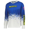 SCOTT jersey 350 RACE EVO - 2022, blue/white, XL