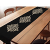 WALIA® Kuchynský behúň BLACK DAMASK 45x140 cm,