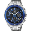 Casio chronografické náramkové hodinky EFR-552D-1A2VUEF (d x š x v) 53 x 47 x 12.3 mm striebornomodrá Materiál puzdra=nerezová ocel Materiál remienka=nerezová; EFR-552D-1A2VUEF