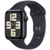 Apple Watch SE GPS + Cellular 44mm Midnight Aluminium Case with Midnight Sport Band - S/M MRH53QC/A