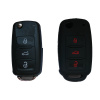 Seat 3 tlačidlá autokľúč silikónové puzdro