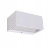 Záhradné nástenné svietidlo - Wall Lamp Gemini Biały 5189102032 - Lutec (Wall Lamp Gemini Biały 5189102032 - Lutec)
