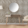 Nástěnné panely 12 ks betonové 50 x 50 cm XPS 3 m² hvězda Šedá 4100071