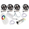 KIT LED svetelné PÁSY 20m RGB + BIELA 5050 diaľkové ovládanie napájania (KIT LED svetelné PÁSY 20m RGB + BIELA 5050 diaľkové ovládanie napájania)