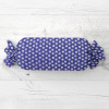 Biante Vankúš valec bonbon Sandra SA-214 Biele bodky na modrom 15x40 cm
