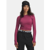 Under Armour Dámske tričko UA ColdGear Textured Crew-RED Červená XS