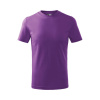 MALFINI Tričko Basic 138, krátý rukáv, dětské MAL-1386408 4 roky Fialová