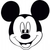 CUKROVÁ TLAČ jedlý obrázok na tortu Cukrová hmota Potlač Myšiak Mickey #4 + MENO