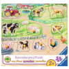 RAVENSBURGER Dřevěná vkládačka Ráno na farmě