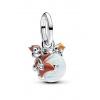 Pandora Strieborný prívesok Chip a Dale Disney 793532C01