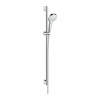 Hansgrohe Croma Select S - Sprchová sada Multi so sprchovou tyčou 90 cm, biela/chróm 26570400